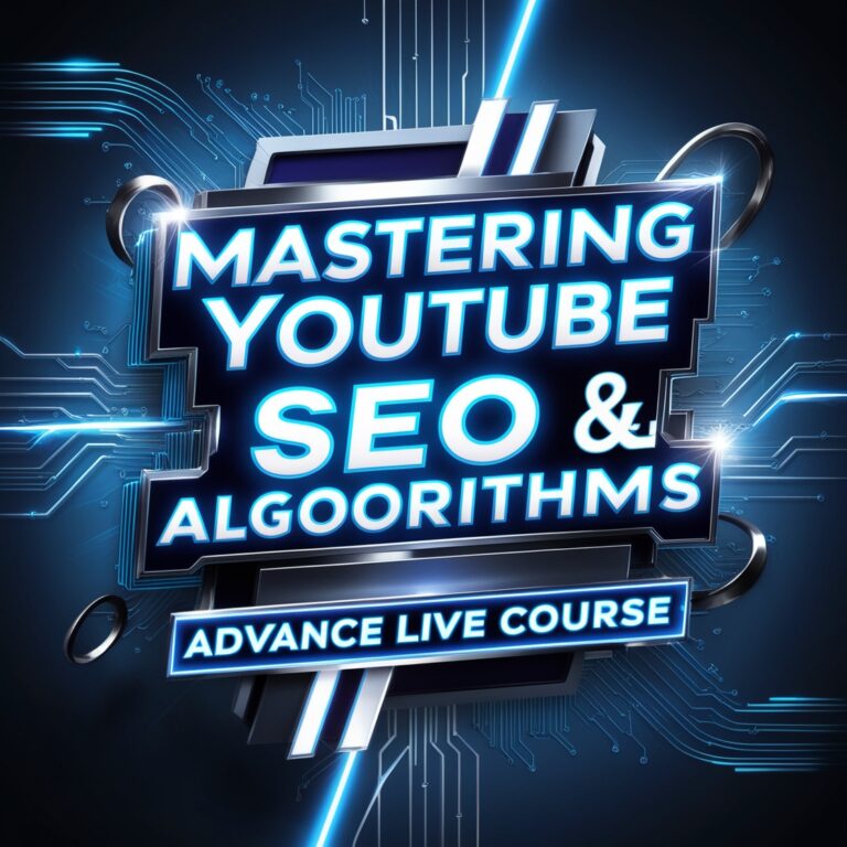 YouTube Marketing 2024: YouTube SEO & Algorithms| Advanced Live Course